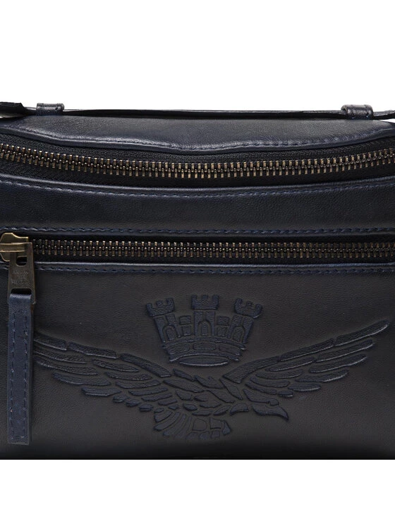 Aeronautica Militare Sac banane Marsupio In Pelle 221BO1074DPL167 Bleu marine 5 Aeronautica Militare Sac banane Marsupio In Pelle 221BO1074DPL167 Bleu marine – Image 3