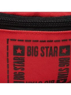 Big Star Shoes Sac banane II574033 Rouge -France Sacs banane et sacoches hommes Soldes Boutique big star sac banane ii574033 rouge 2