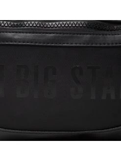 Big Star Shoes Sac banane KK574060 Noir -France Sacs banane et sacoches hommes Soldes Boutique big star sac banane kk574060 noir 2