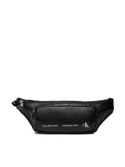 Calvin Klein Jeans Sac banane Monogram Soft Waistbag Stripe K50K508862 Noir
