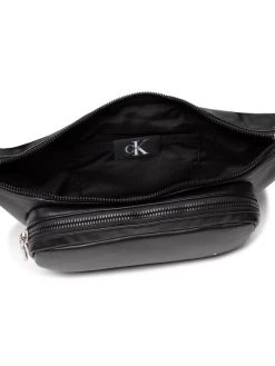 Calvin Klein Jeans Sac banane Monogram Soft Waistbag Stripe K50K508862 Noir -France Sacs banane et sacoches hommes Soldes Boutique calvin klein jeans sac banane monogram soft waistbag stripe k50k508862 noir 5