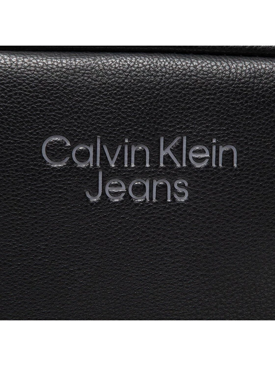 Calvin Klein Jeans Sacoche Micro Pebble Reporter S K50K508767 Noir 5 Calvin Klein Jeans Sacoche Micro Pebble Reporter S K50K508767 Noir – Image 3