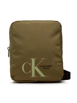 Calvin Klein Jeans Sacoche Sport Essentials Reporter S Dyn K50K508890 Vert -France Sacs banane et sacoches hommes Soldes Boutique calvin klein jeans sacoche sport essentials reporter s dyn k50k508890 vert 2