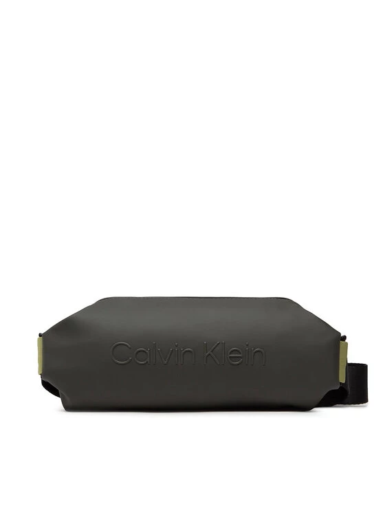 Calvin Klein Sac banane Rubberized Waistbag K50K509562 Kaki 3 Calvin Klein Sac banane Rubberized Waistbag K50K509562 Kaki