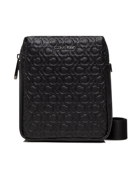 Calvin Klein Sacoche Ck Must Mono Block Reporter S K50K509575 Noir 3 Calvin Klein Sacoche Ck Must Mono Block Reporter S K50K509575 Noir