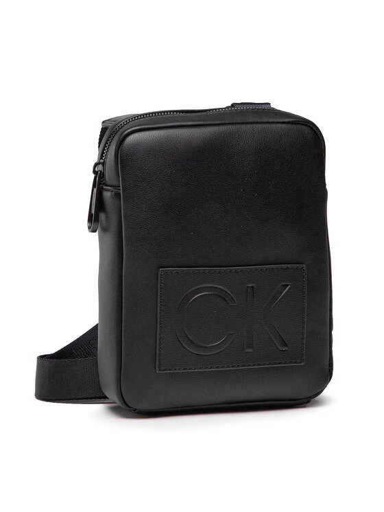 Calvin Klein Sacoche Graphic Ck Conv Reporter S K50K507920 Noir 4 Calvin Klein Sacoche Graphic Ck Conv Reporter S K50K507920 Noir – Image 2