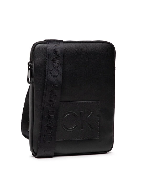 Calvin Klein Sacoche Graphic Ck Flatpack K50K508153 Noir 4 Calvin Klein Sacoche Graphic Ck Flatpack K50K508153 Noir – Image 2