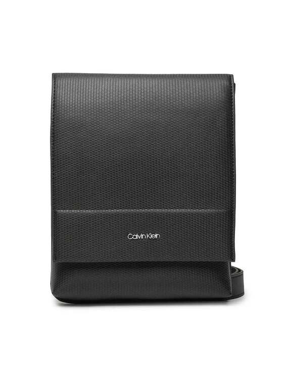 Calvin Klein Sacoche Minimalism Flatpack W/Flap K50K509000 Noir 3 Calvin Klein Sacoche Minimalism Flatpack W/Flap K50K509000 Noir