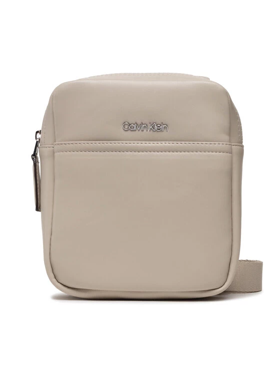 Calvin Klein Sacoche Utility Napa Conv Reporter S K50K509228 Beige 3 Calvin Klein Sacoche Utility Napa Conv Reporter S K50K509228 Beige