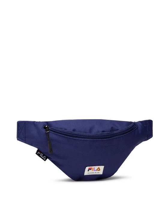 Fila Sac banane Baltimora Badge Waist Bag Slim FBU0002 Bleu marine 4 Fila Sac banane Baltimora Badge Waist Bag Slim FBU0002 Bleu marine – Image 2