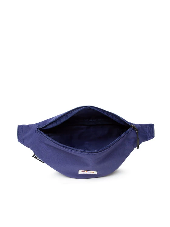 Fila Sac banane Baltimora Badge Waist Bag Slim FBU0002 Bleu marine 8 Fila Sac banane Baltimora Badge Waist Bag Slim FBU0002 Bleu marine – Image 6