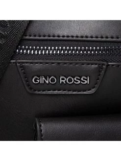Gino Rossi Sacoche BGR-U-056-10-07 Noir -France Sacs banane et sacoches hommes Soldes Boutique gino rossi sacoche bgr u 056 10 07 noir 2