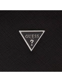 Guess Sac banane Certosa Bum Bag HMCERT P2230 Noir -France Sacs banane et sacoches hommes Soldes Boutique guess sac banane certosa bum bag hmcert p2230 noir 2