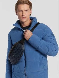 Guess Sac banane Escape (Cg) Mini Bags HMESCG P2431 Bleu marine -France Sacs banane et sacoches hommes Soldes Boutique guess sac banane escape cg mini bags hmescg p2431 bleu marine 5