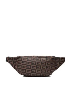 Guess Sac banane Escape (Cg) Mini Bags HMESCG P2431 Marron -France Sacs banane et sacoches hommes Soldes Boutique guess sac banane escape cg mini bags hmescg p2431 marron 3