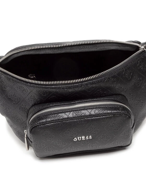 Guess Sac banane Escape (Ch) HMESCH P2330 Noir 7 Guess Sac banane Escape (Ch) HMESCH P2330 Noir – Image 5