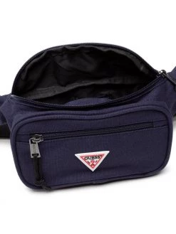 Guess Sac banane M2RZ08 WE250 Bleu marine -France Sacs banane et sacoches hommes Soldes Boutique guess sac banane m2rz08 we250 bleu marine 5