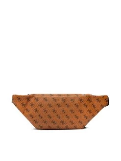 Guess Sac banane Vezzola HMVZLA P2230 Marron -France Sacs banane et sacoches hommes Soldes Boutique guess sac banane vezzola hmvzla p2230 marron 3