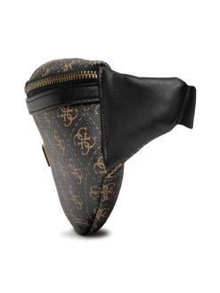 Guess Sac banane Vezzola Mini Bags HMVZLA P2230 Marron -France Sacs banane et sacoches hommes Soldes Boutique guess sac banane vezzola mini bags hmvzla p2230 marron 2