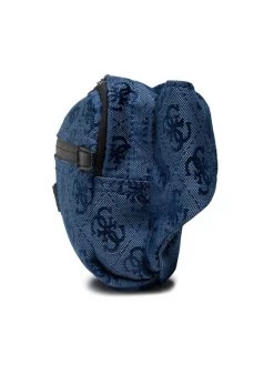 Guess Sac banane Vezzola Nylon HMVEZN P2394 Bleu marine -France Sacs banane et sacoches hommes Soldes Boutique guess sac banane vezzola nylon hmvezn p2394 bleu marine 2