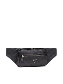 Guess Sac banane Vezzola Smart Squared Bum Bag HMEVZL P2294 Gris -France Sacs banane et sacoches hommes Soldes Boutique guess sac banane vezzola smart squared bum bag hmevzl p2294 gris 1