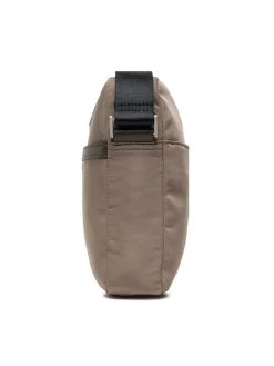 Guess Sacoche Certosa Nylon HMCERN P2258 Vert Couleur Beige -France Sacs banane et sacoches hommes Soldes Boutique guess sacoche certosa nylon hmcern p2258 vert 2