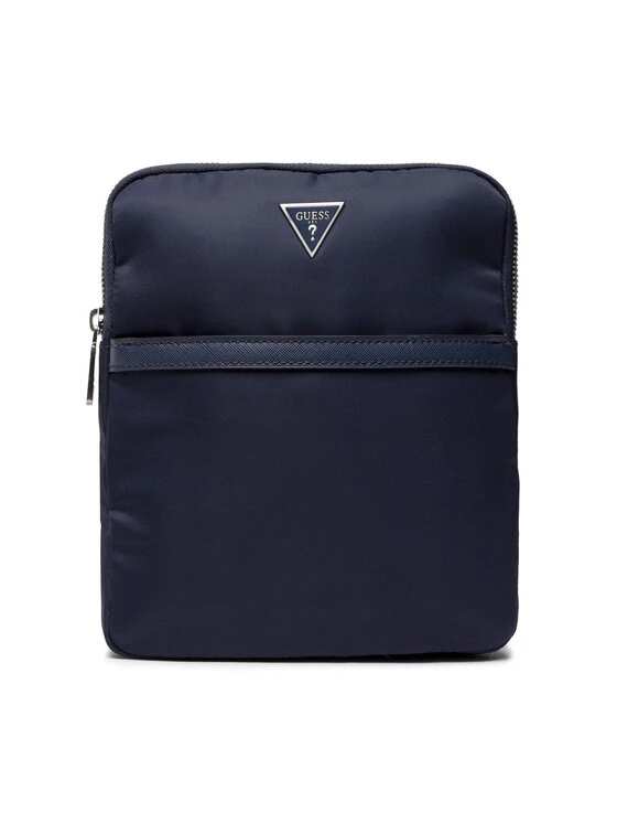 Guess Sacoche Certosa Nylon Smart HMECRN P2223 Bleu marine 3 Guess Sacoche Certosa Nylon Smart HMECRN P2223 Bleu marine