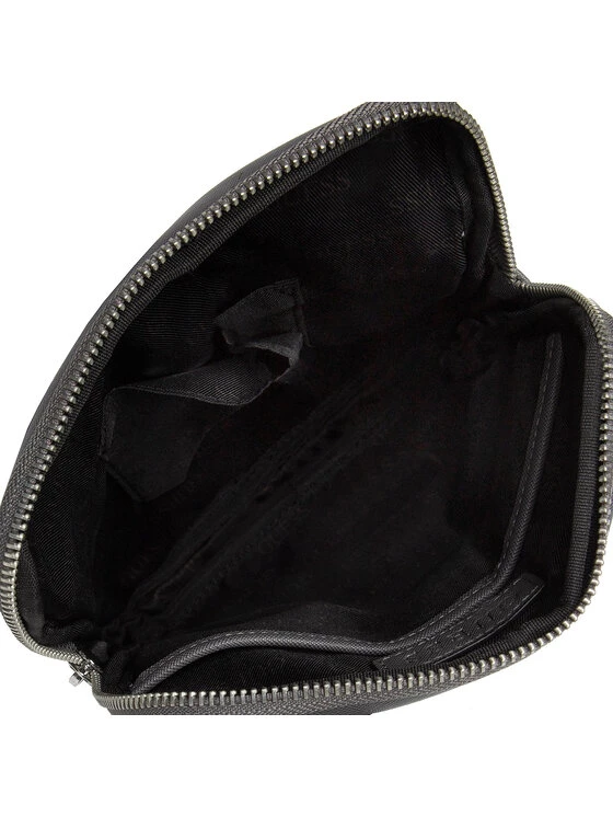 Guess Sacoche Certosa Saffiano HMCERT P2223 Gris 7 Guess Sacoche Certosa Saffiano HMCERT P2223 Gris – Image 5