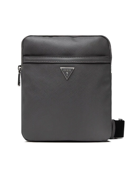 Guess Sacoche Certosa Saffiano HMCERT P2223 Gris 3 Guess Sacoche Certosa Saffiano HMCERT P2223 Gris