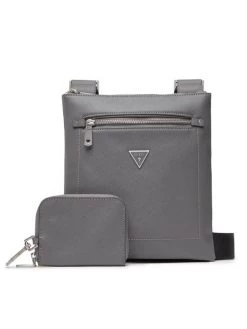 Guess Sacoche Certosa Saffiano HMCERT P2291 Gris