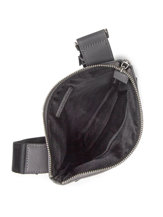 Guess Sacoche Certosa Saffiano HMCERT P2291 Gris 8 Guess Sacoche Certosa Saffiano HMCERT P2291 Gris – Image 6