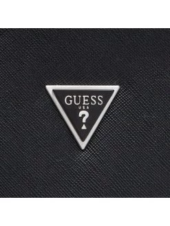 Guess Sacoche Certosa Saffiano HMCERT P2291 Noir -France Sacs banane et sacoches hommes Soldes Boutique guess sacoche certosa saffiano hmcert p2291 noir 2