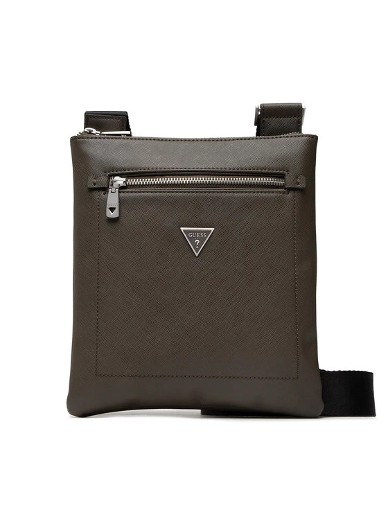 Guess Sacoche Certosa Saffiano HMCERT P2291 Vert 4 Guess Sacoche Certosa Saffiano HMCERT P2291 Vert – Image 2