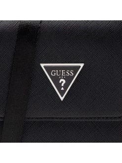 Guess Sacoche Certosa Smart Badge Holder HMECRT P2185 Noir -France Sacs banane et sacoches hommes Soldes Boutique guess sacoche certosa smart badge holder hmecrt p2185 noir 2
