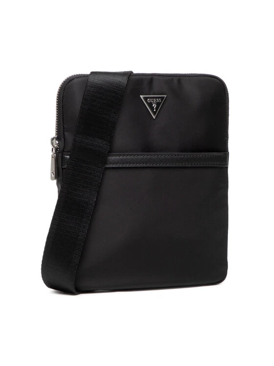 Guess Sacoche Certosa Smart Crossbody Flat HMECRN P2223 Noir 4 Guess Sacoche Certosa Smart Crossbody Flat HMECRN P2223 Noir – Image 2