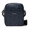 Guess Sacoche Escape (CG) HMESCG P2315 Bleu marine 2 Guess Sacoche Escape (CG) HMESCG P2315 Bleu marine -France Sacs banane et sacoches hommes Soldes Boutique guess sacoche escape cg hmescg p2315 bleu marine