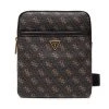 Guess Sacoche Vezzola HMVZLA P2223 Marron -France Sacs banane et sacoches hommes Soldes Boutique guess sacoche vezzola hmvzla p2223 marron 1