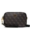 Guess Sacoche Vezzola HMVZLA P2244 Marron -France Sacs banane et sacoches hommes Soldes Boutique guess sacoche vezzola hmvzla p2244 marron