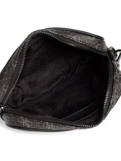 Guess Sacoche Vezzola HMVZLA P2244 Noir -France Sacs banane et sacoches hommes Soldes Boutique guess sacoche vezzola hmvzla p2244 noir 4