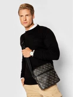 Guess Sacoche Vezzola HMVZLA P2258 Noir 13 Guess Sacoche Vezzola HMVZLA P2258 Noir -France Sacs banane et sacoches hommes Soldes Boutique guess sacoche vezzola hmvzla p2258 noir 5