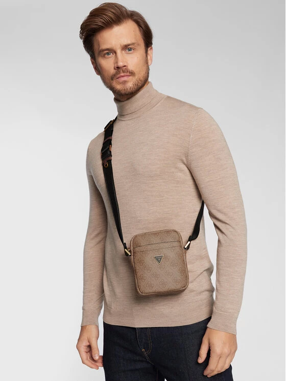 Guess Sacoche Vezzola Mini Bags HMVZLA P2315 Marron 8 Guess Sacoche Vezzola Mini Bags HMVZLA P2315 Marron – Image 6