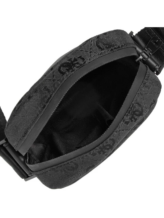 Guess Sacoche Vezzola Nylon HMVEZN P2358 Noir 7 Guess Sacoche Vezzola Nylon HMVEZN P2358 Noir – Image 5