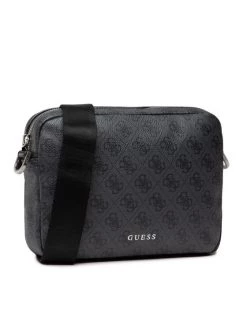 Guess Sacoche Vezzola Smart Triple Pochette HMEVZL P2293 Gris -France Sacs banane et sacoches hommes Soldes Boutique guess sacoche vezzola smart triple pochette hmevzl p2293 gris 2