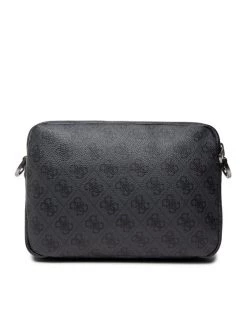 Guess Sacoche Vezzola Smart Triple Pochette HMEVZL P2293 Gris -France Sacs banane et sacoches hommes Soldes Boutique guess sacoche vezzola smart triple pochette hmevzl p2293 gris 5
