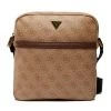 Guess Sacoche Vezzola Top Zip Crossbody Flat HMVZLA P2258 Marron
