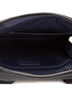 Lacoste Sacoche NH3284HC Noir -France Sacs banane et sacoches hommes Soldes Boutique lacoste sacoche nh3284hc noir 3