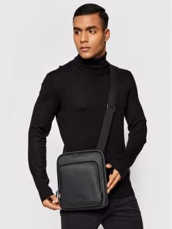 Lacoste Sacoche NH3284HC Noir -France Sacs banane et sacoches hommes Soldes Boutique lacoste sacoche nh3284hc noir 5