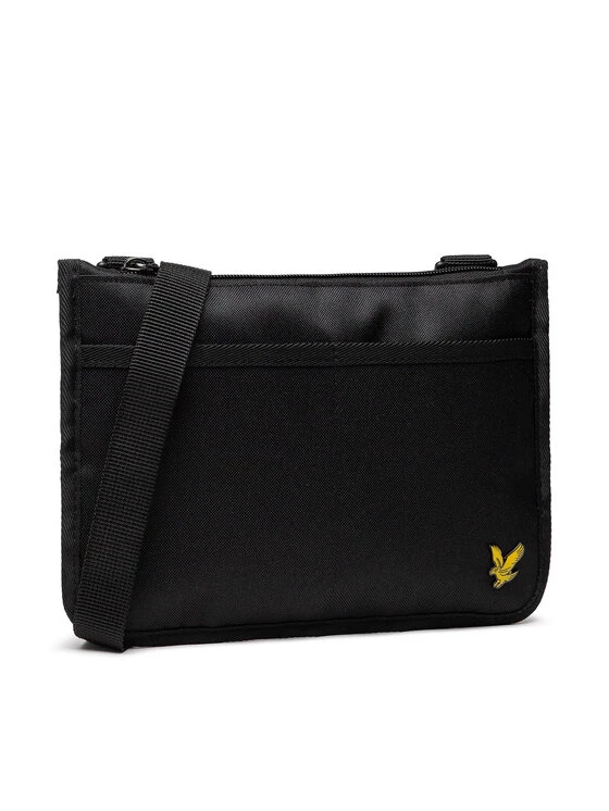 Lyle & Scott Sacoche Flat Pouch BA1400A Noir 4 Lyle & Scott Sacoche Flat Pouch BA1400A Noir – Image 2
