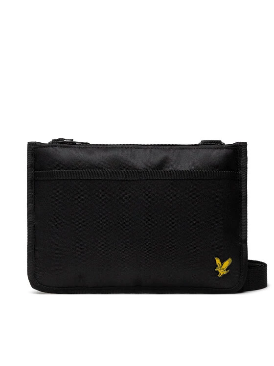 Lyle & Scott Sacoche Flat Pouch BA1400A Noir 3 Lyle & Scott Sacoche Flat Pouch BA1400A Noir