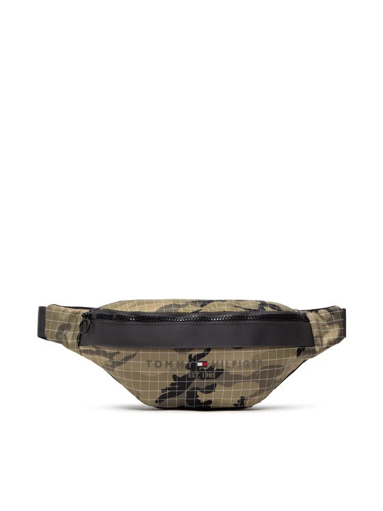 Tommy Hilfiger Sac banane Th Established Camo Crossbody AM0AM08684 Vert 3 Tommy Hilfiger Sac banane Th Established Camo Crossbody AM0AM08684 Vert